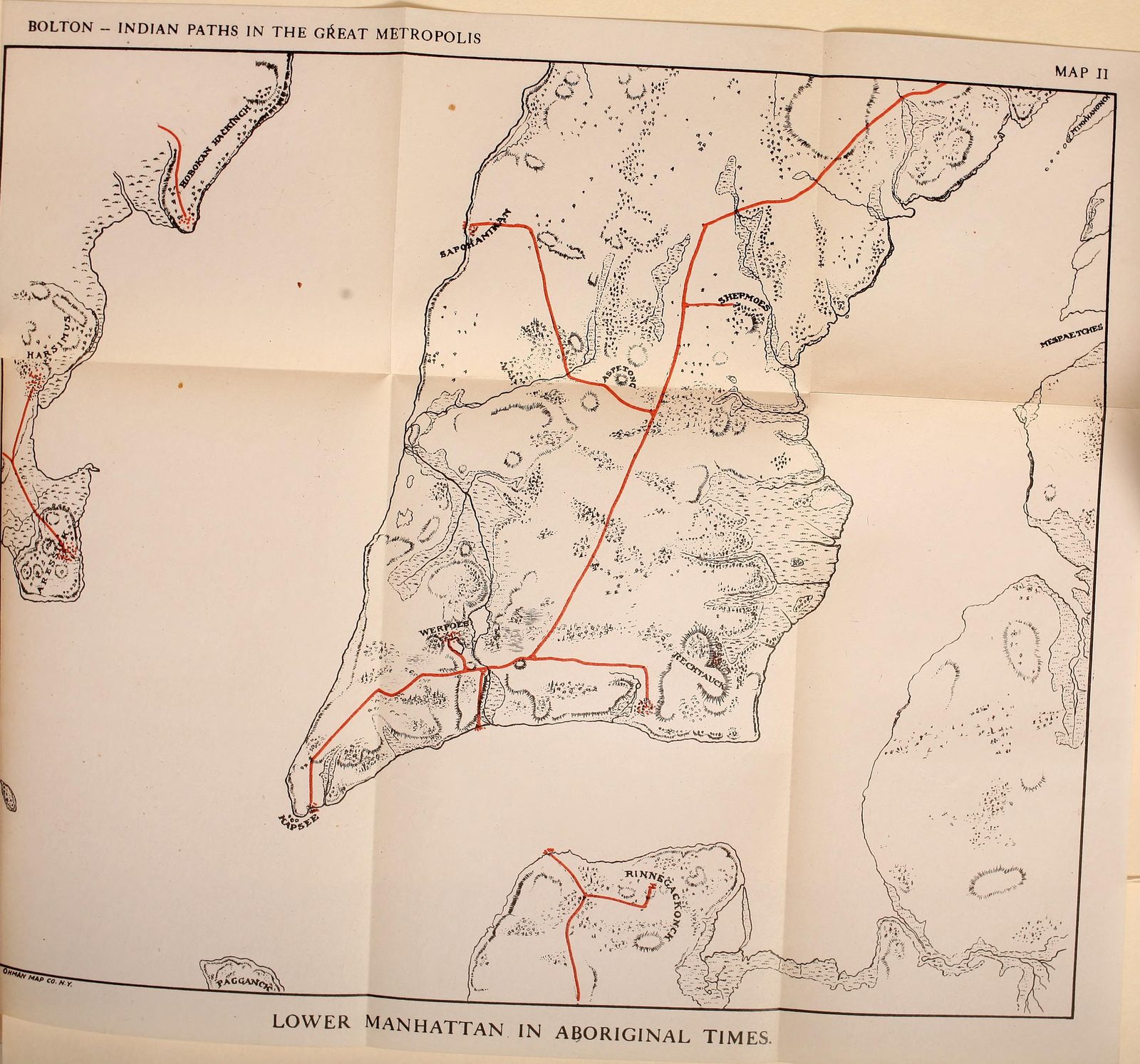 bolton 1922 map ii manhattan mid