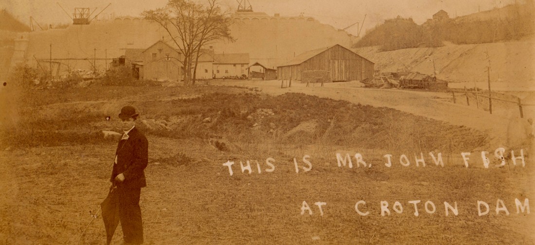 New Croton Dam Construction, circa 1902