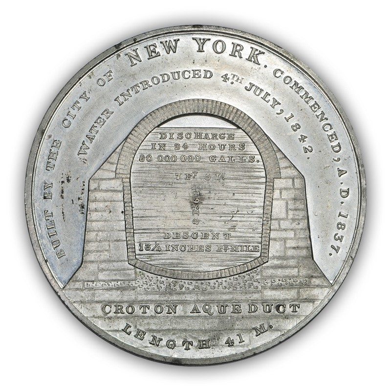 crotonhistory crotonaqueduct 1842 obv mid