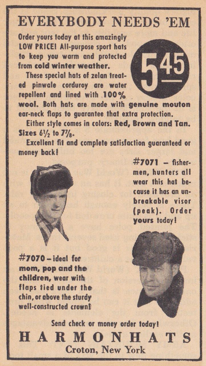 Harmon Hats - Everybody Needs 'Em!