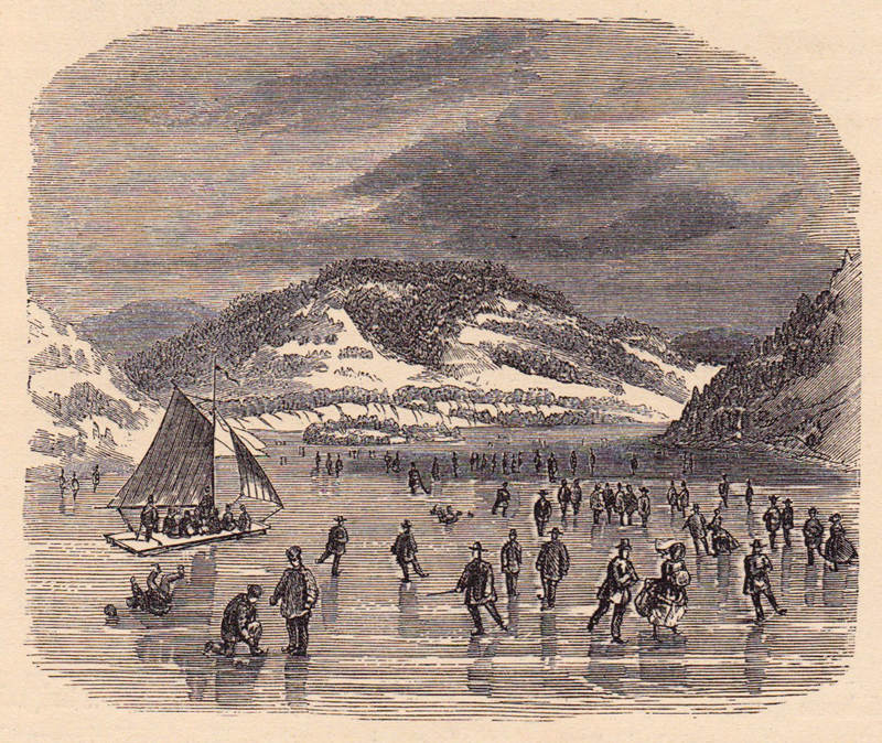 Winter on the Hudson River