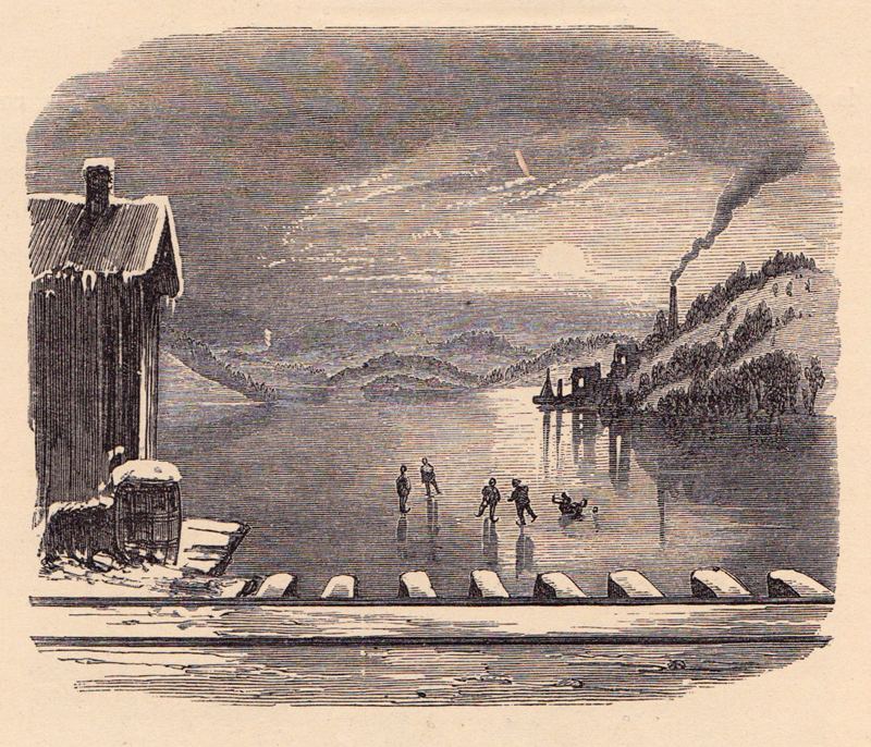 Winter on the Hudson River