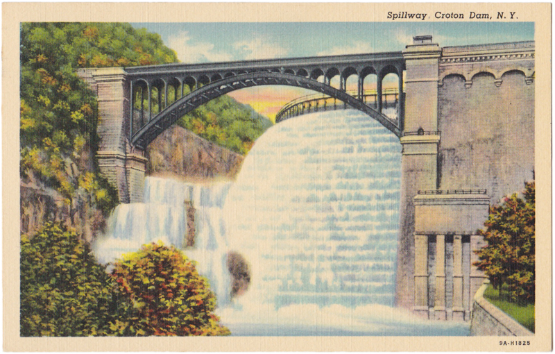 New Croton Dam Post Card