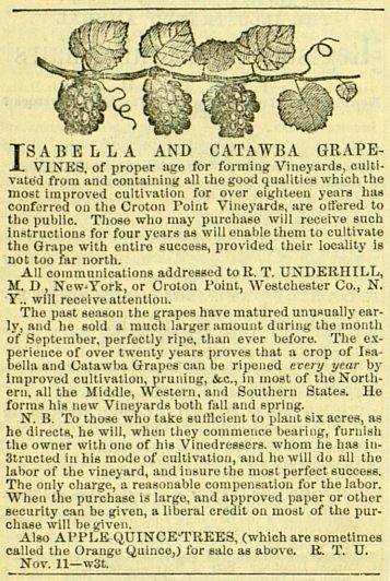 crotonhistory underhill-ad 1859 mid