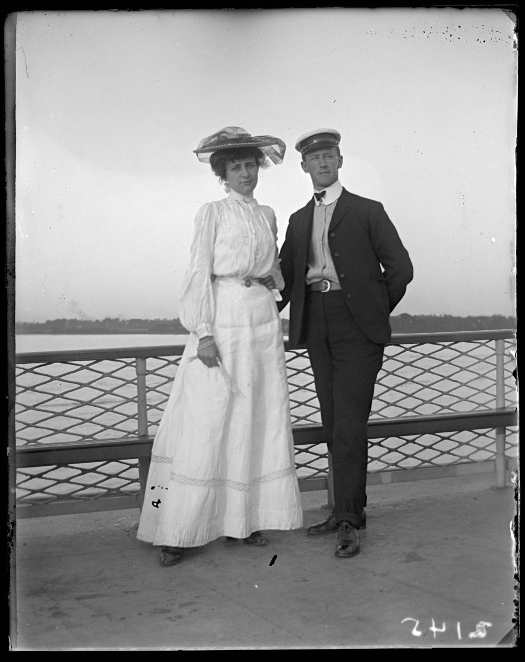 Couple on Croton Point Pier