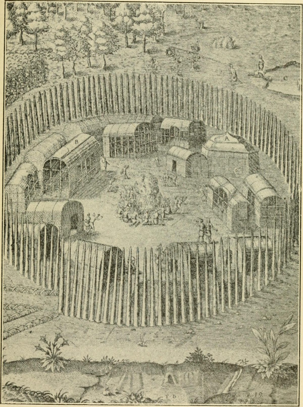 Dutch Assault on Indian Village — Kieft's War