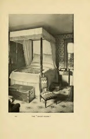 Room captioned Ghost-Room in Harland’s illustrated volume