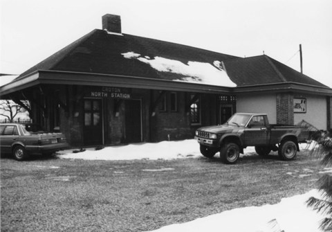 Another station exterior view