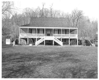 Manor House, south elevation — Van Cortlandt Manor