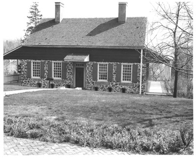Manor House, north elevation — Van Cortlandt Manor