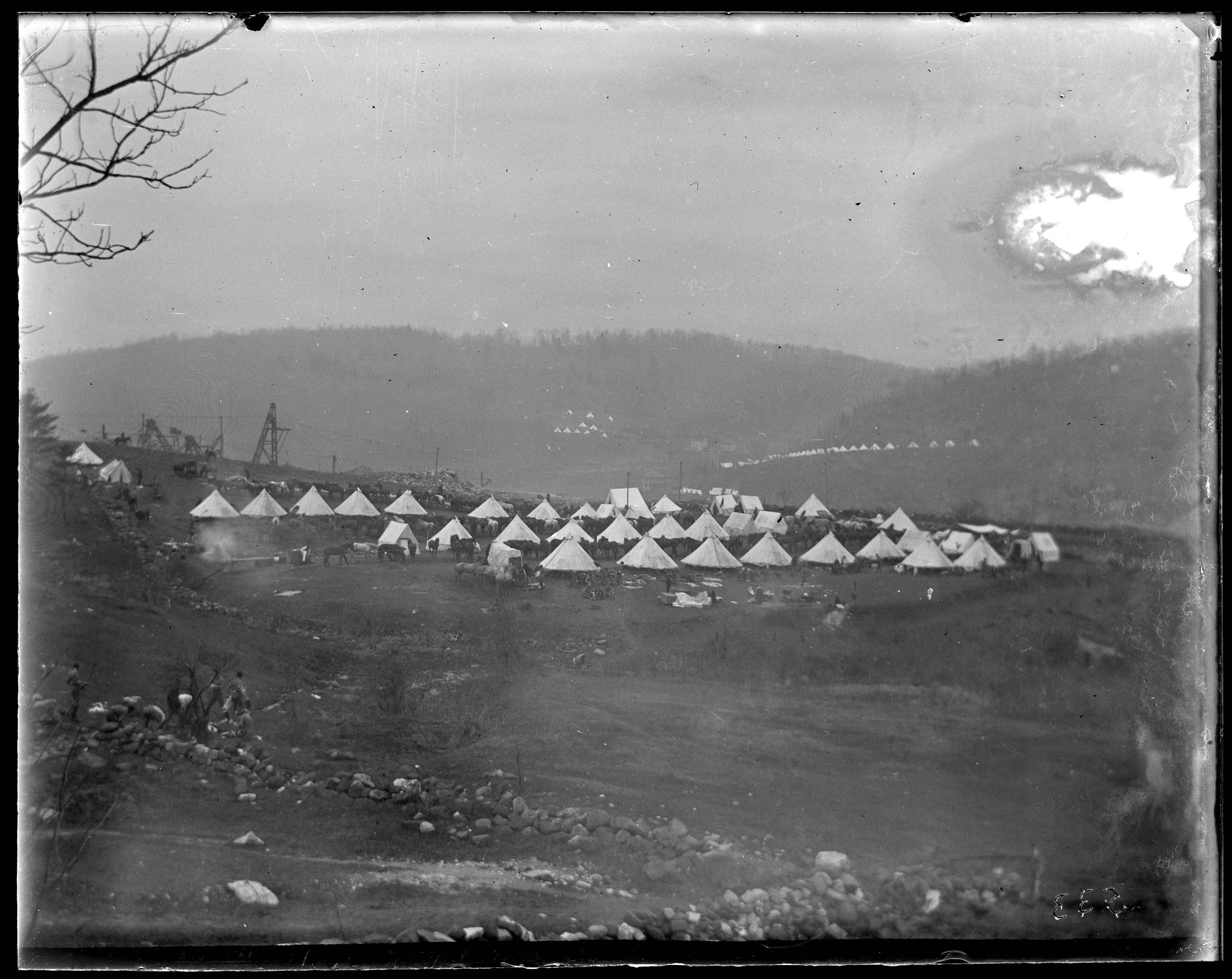Croton Dam Strike (1900) — Croton Dam Strike Camp A