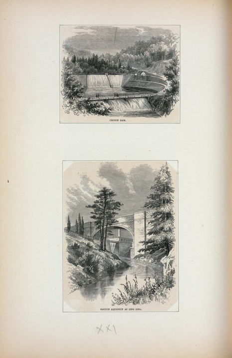 Croton Dam; Croton Aqueduct at Sing Sing (1880)