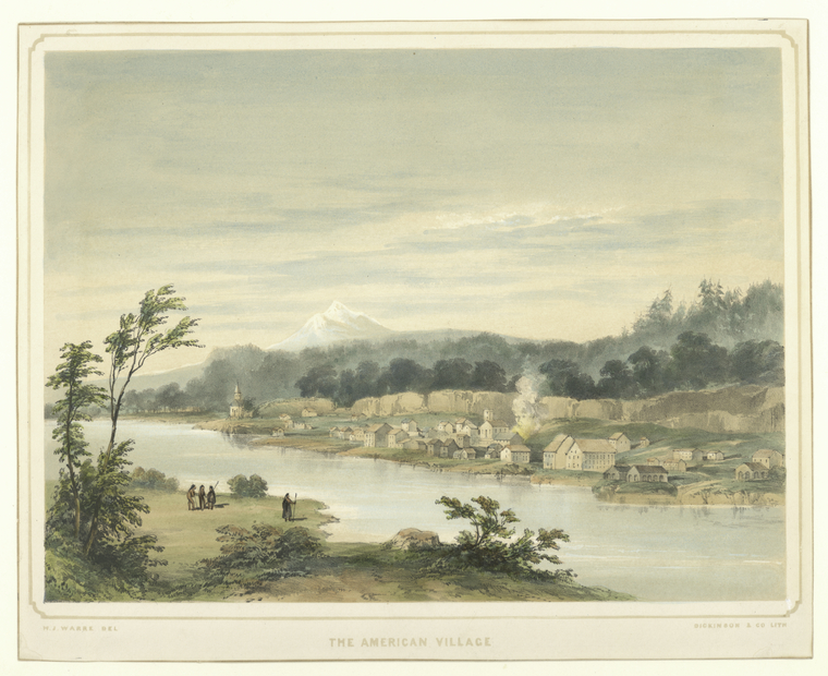 Distributing Reservoir, Murray Hill — F.B. Tower (1843)