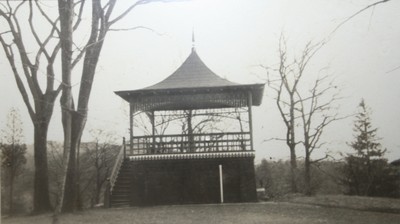 Reservoir beneath the gazebo