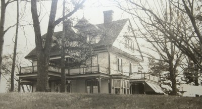 Main dwelling, west side