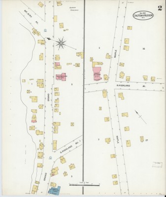 Grand Street's two cisterns — Sanborn sheet 2, November 1903