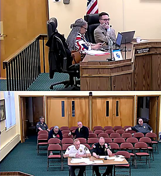 Police chief presenting budget to trustees