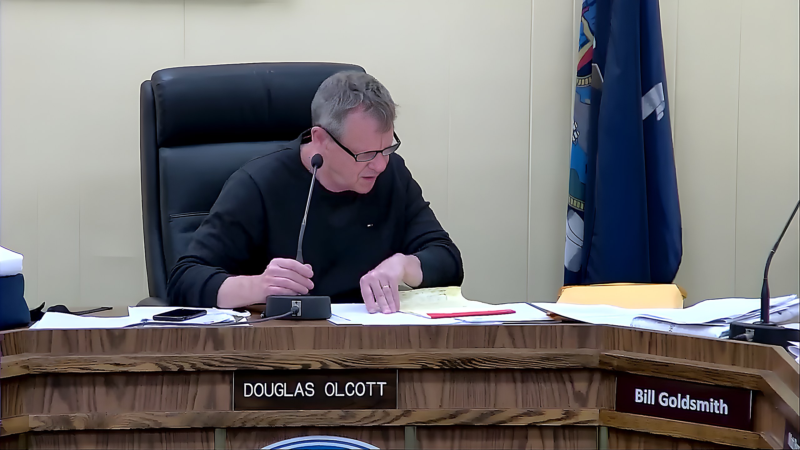 Geoffrey Haynes outlines the board's reasoning for approving a variance request