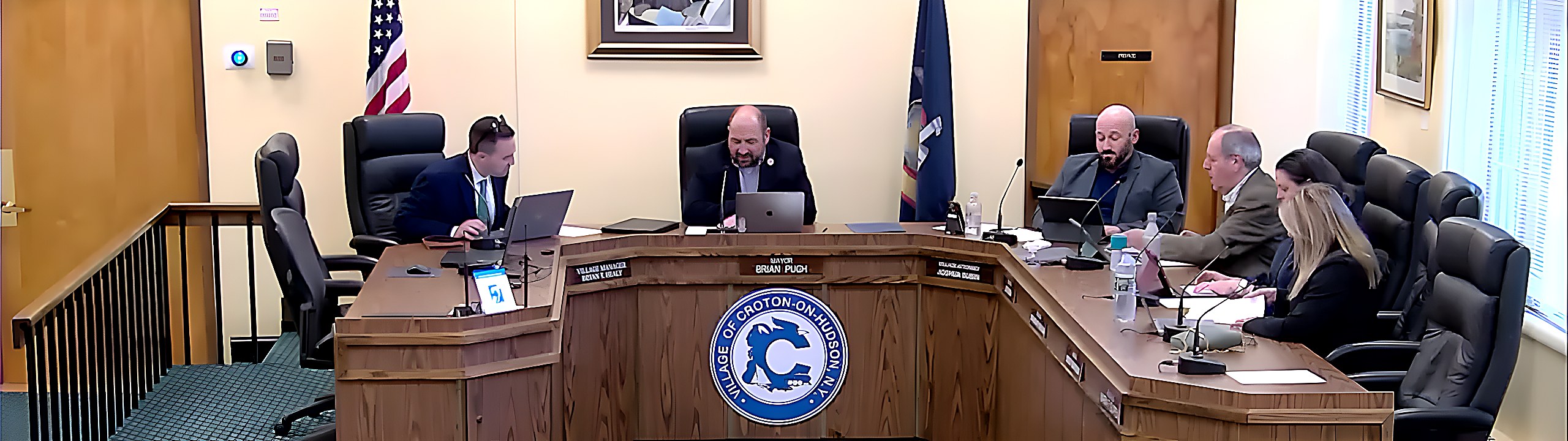 The Board of Trustees convenes for the May 27 work session