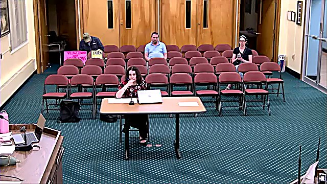 Trustees discuss potential regulations on fowl and pigeons during a marathon work session