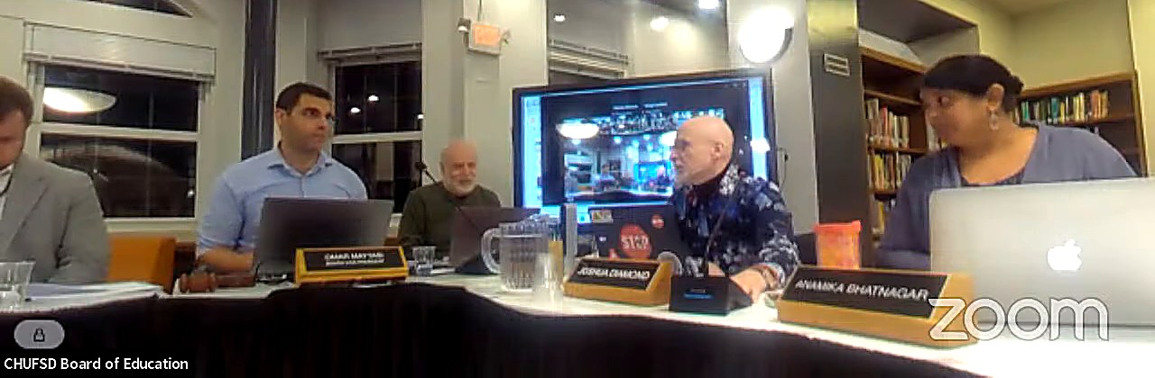 The Topics meeting in session.