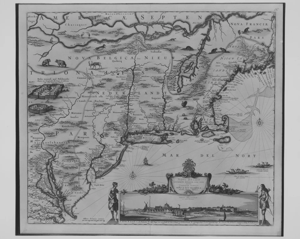 c. 1656 — New Netherland & New England