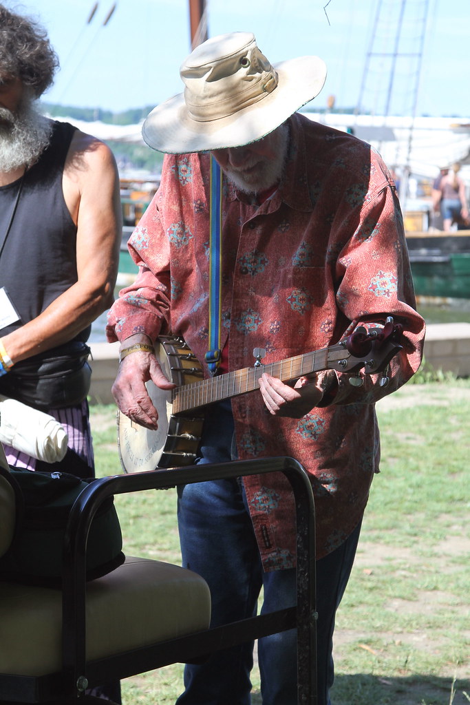 Pete Seeger and Banjo