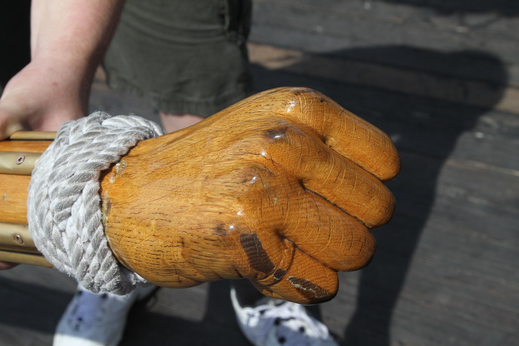 Sloop Clearwater Tiller