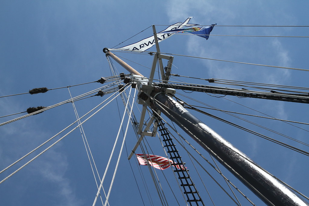 Sloop Clearwater Mast