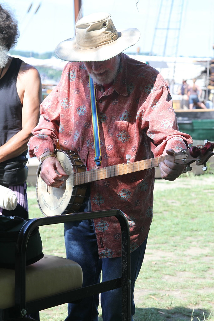 Pete Seeger and Banjo