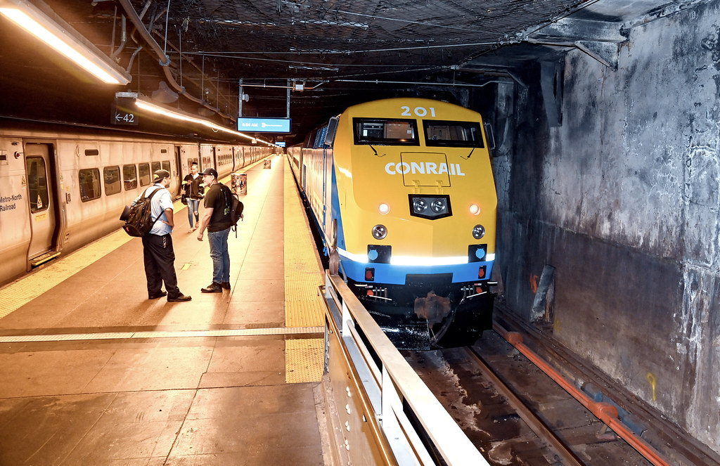 Metro-North Conrail Heritage Train Takes First Ride