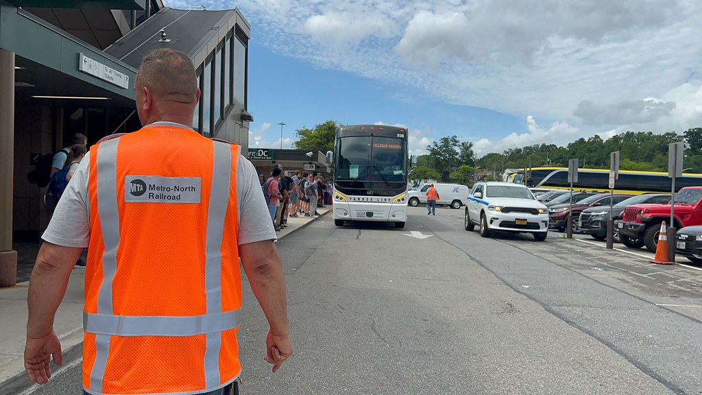 Metro-North Railroad Storm Conditions on the Hudson Line