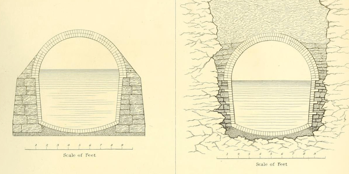 Old Croton Aqueduct - conduit cross sections for excavation.jpg